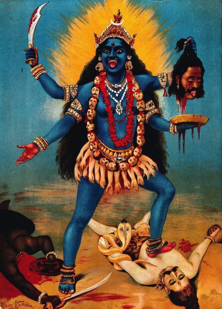 ira di dio kali induismo cristianesimo bibbia hindu om om krim kalykaye namaha 