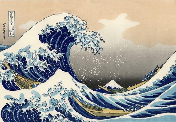 Ukiyo-e giappone giapponese immagini marco milone antonio dentice rubrics rubrics.it manuela boni barambino  onda di kanagawa