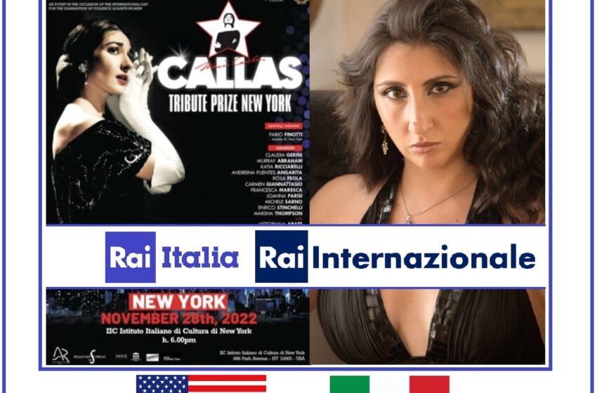  RAI: la consacrazione di Mariagrazia De Luca da NEW YORK